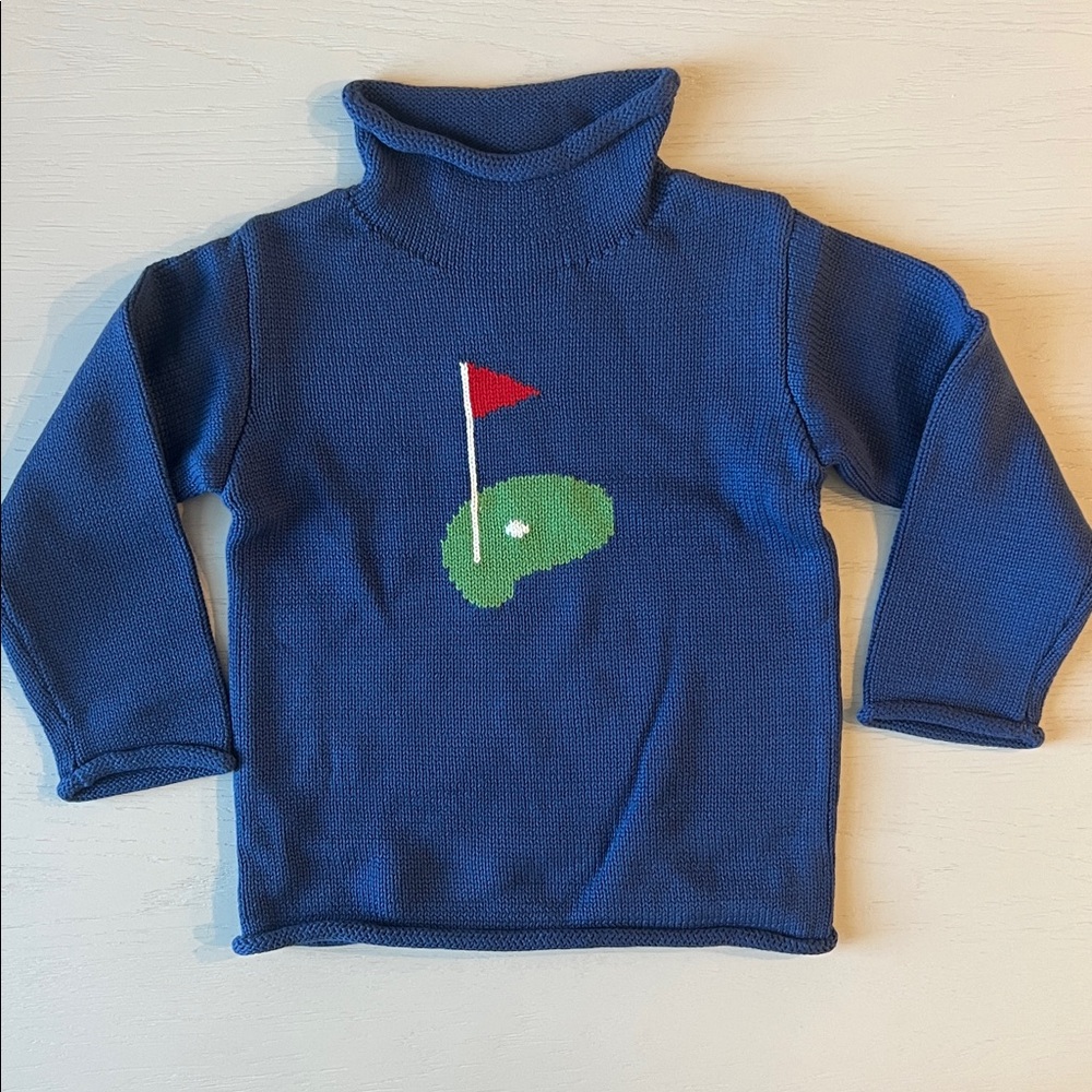 Mud Pie Golf Knit Sweater 2T-3T 4T-5T